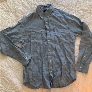 J Crew linen shirt